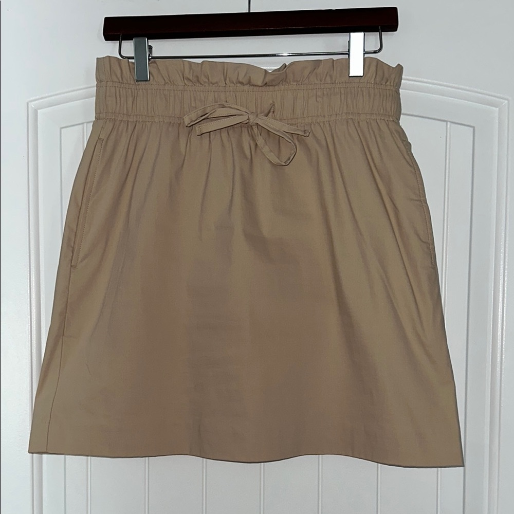 Express High Waisted Paper Bag Skirt
